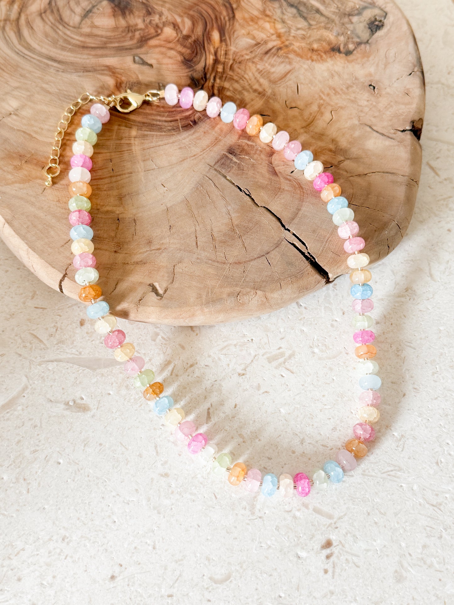 Springtime Gemstone Necklace
