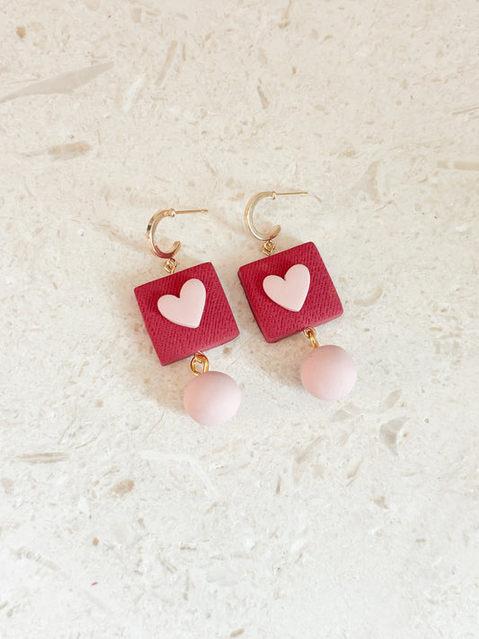 The Sweetheart Drop Dangles