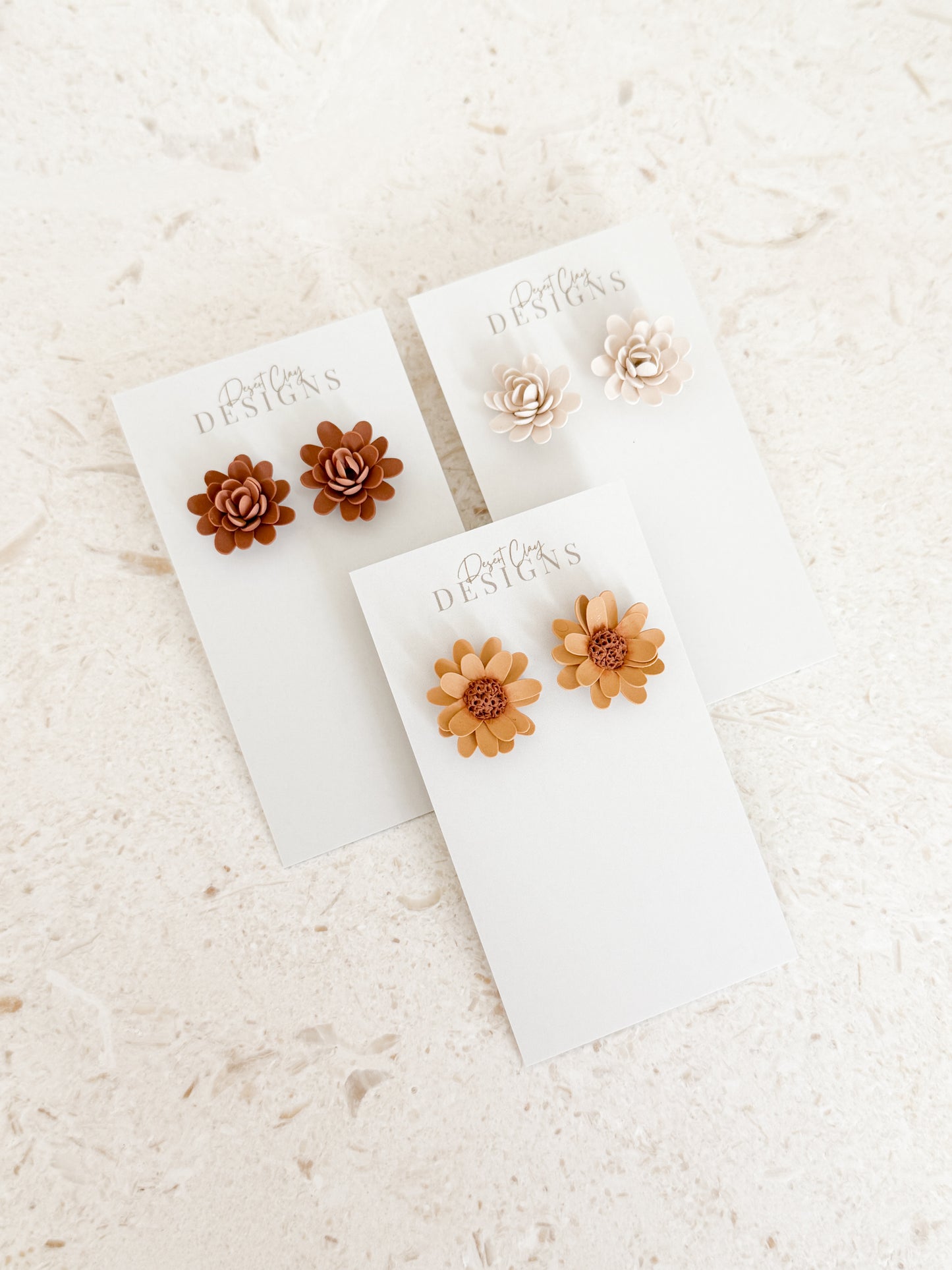 Fall Floral Studs