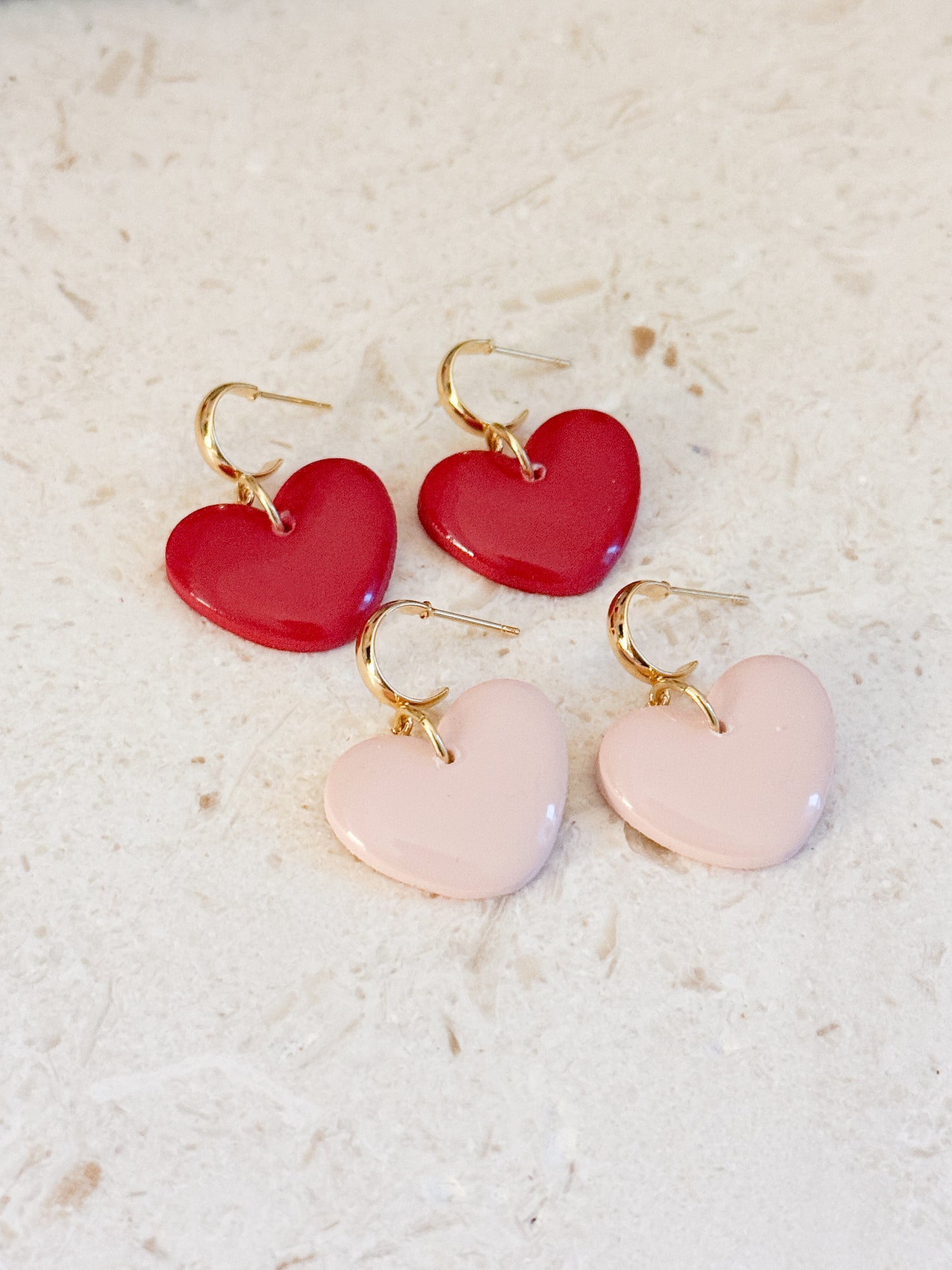 Simple Heart Dangles