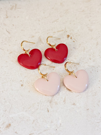 Simple Heart Dangles
