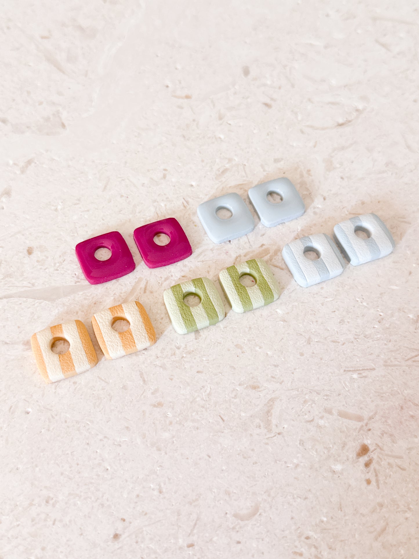 Organic Square Charms
