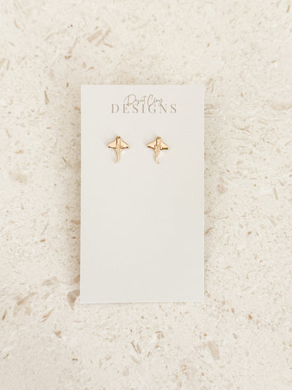 Manta Ray Studs