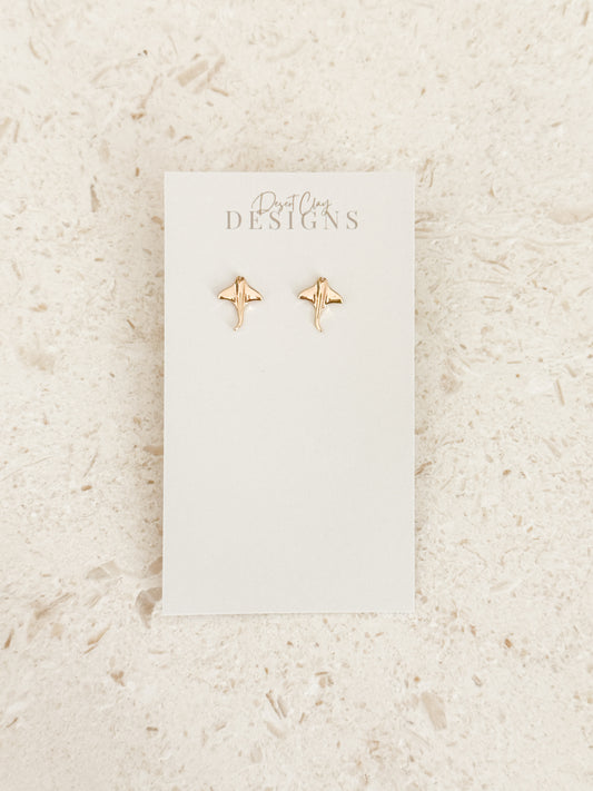 Manta Ray Studs