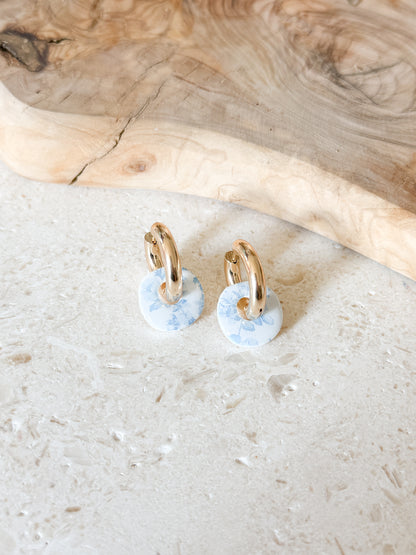 Organic Mini Charm - Something Blue