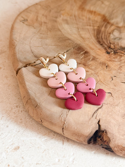 Ombré Heart Dangles