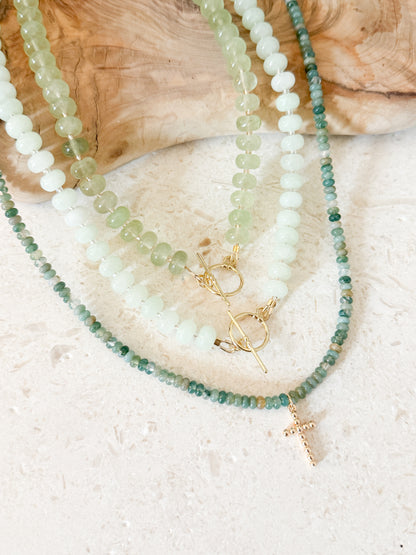 The Green Gemstone Necklaces
