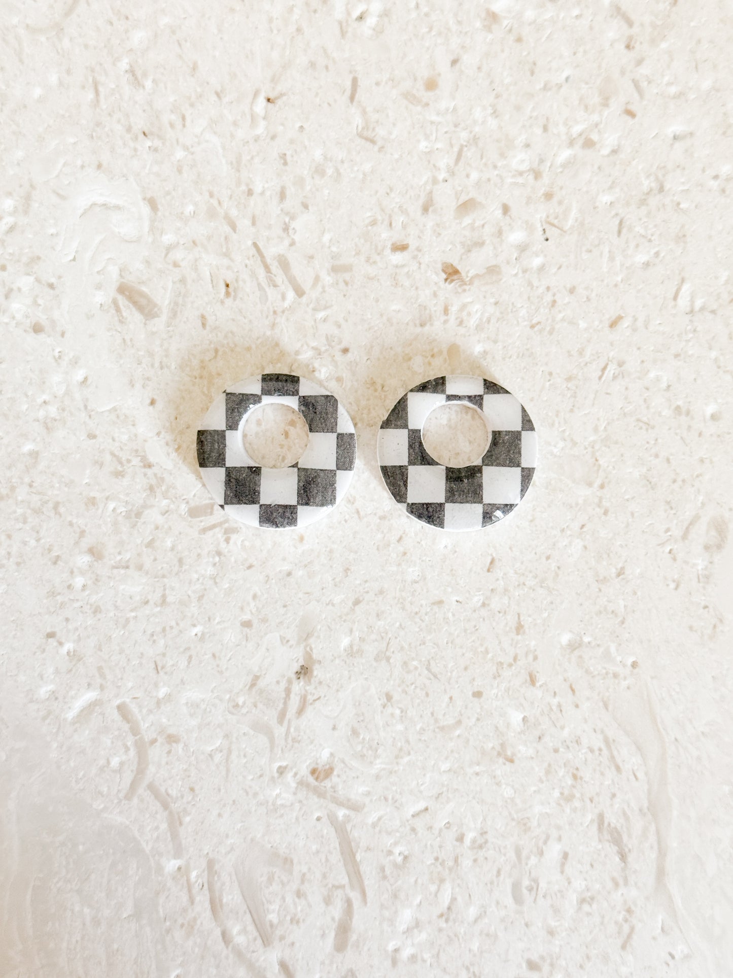 B&W Checkered Charm