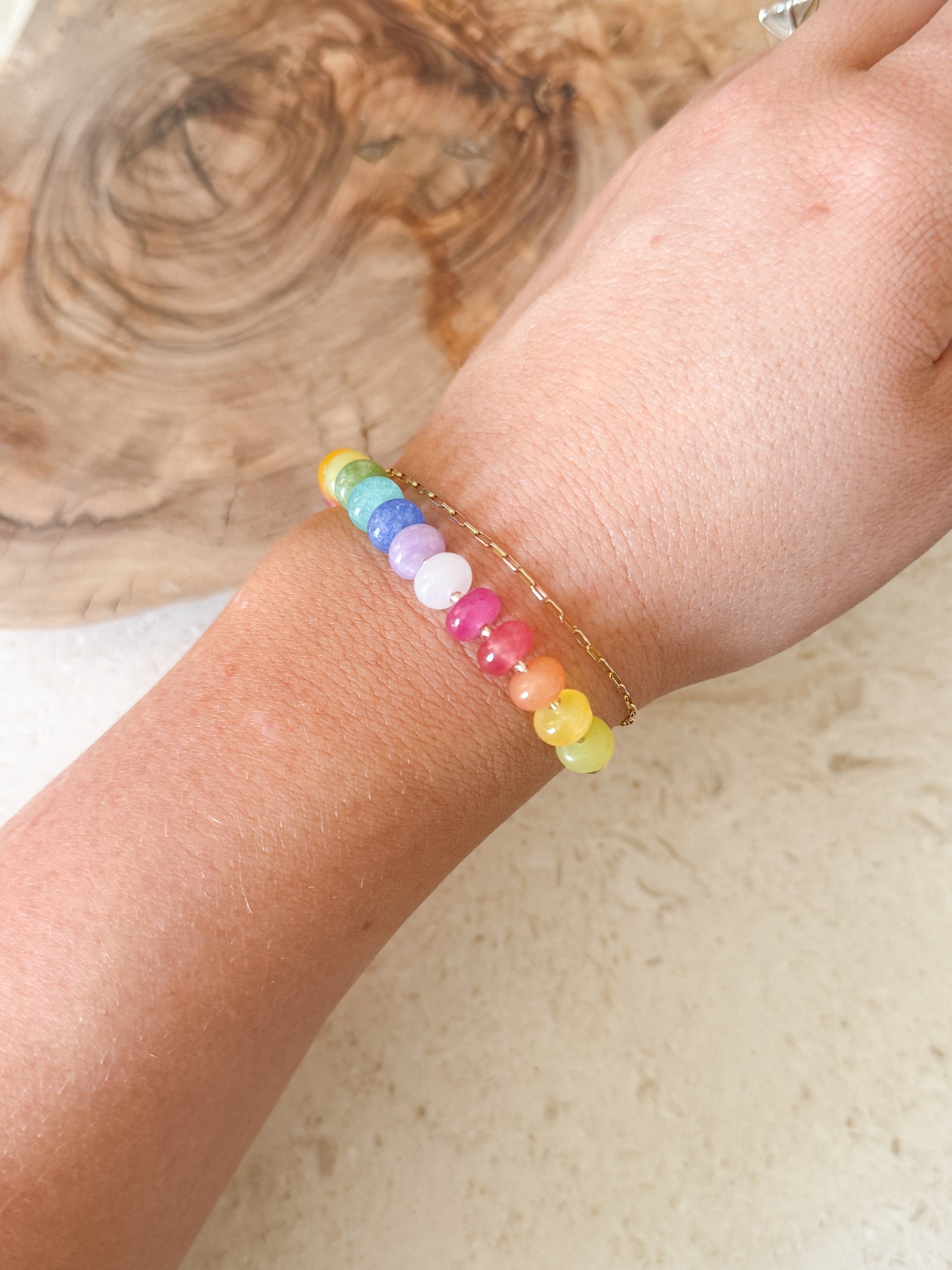 Summertime Rainbow Bracelet