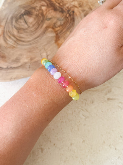 Summertime Rainbow Bracelet