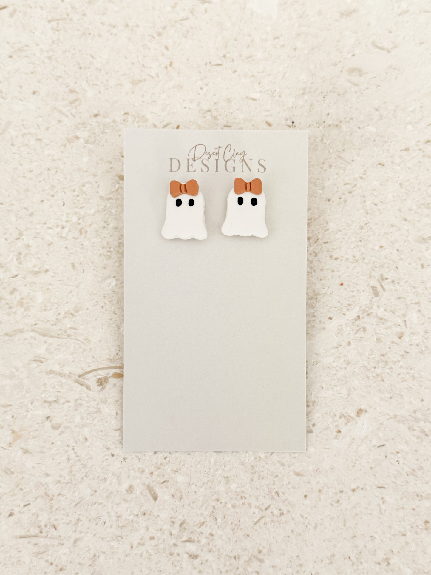 Girly Ghost Studs