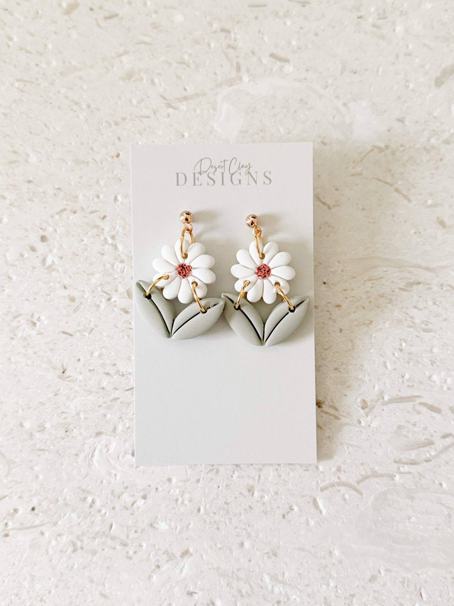 Daisy Flower Dangles