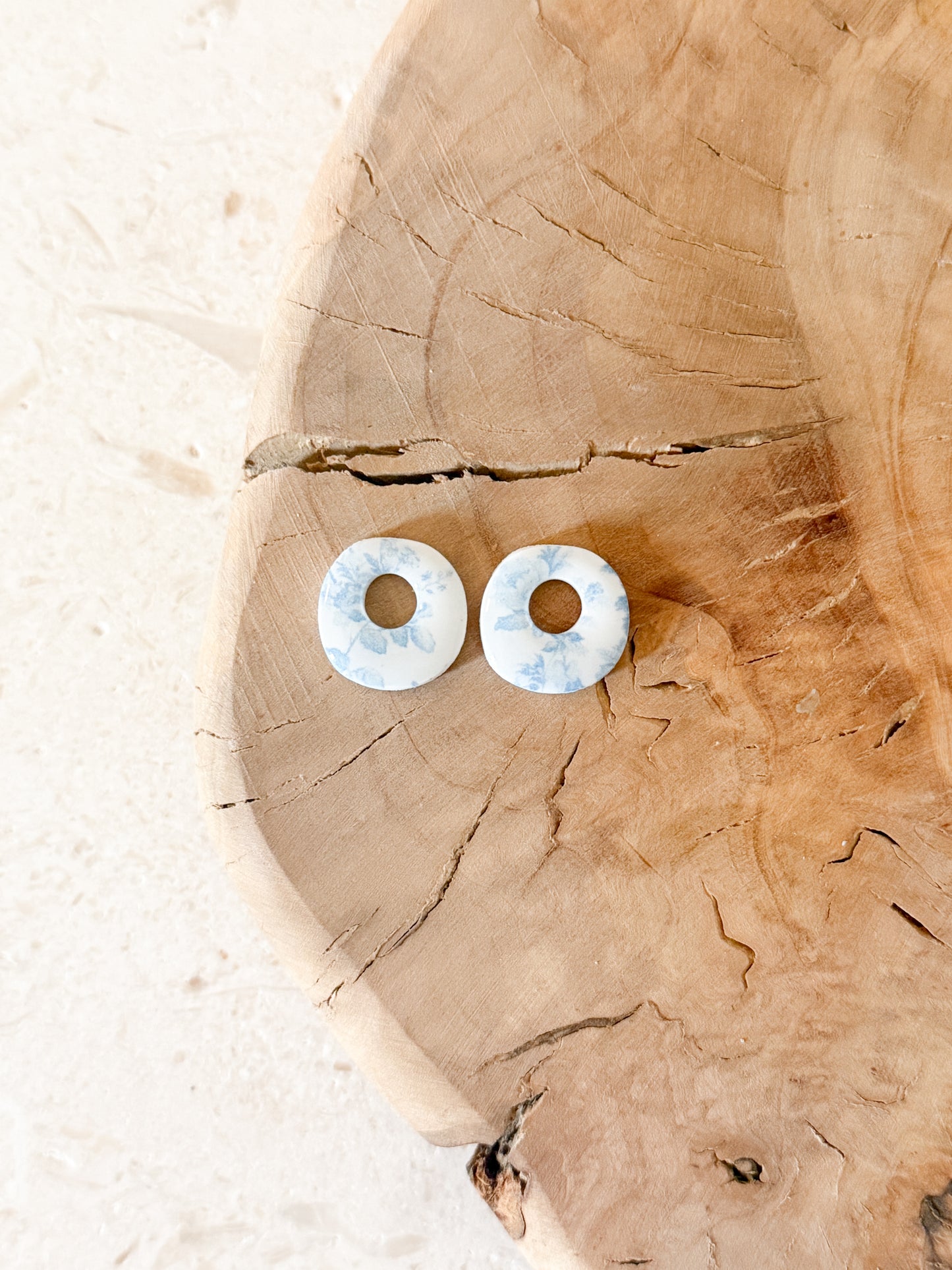 Organic Mini Charm - Something Blue