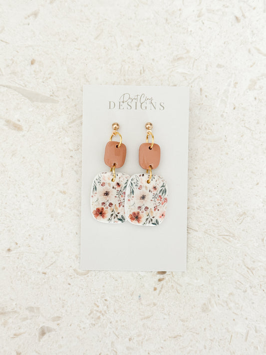 Brooklyn Dangles - Fall Florals