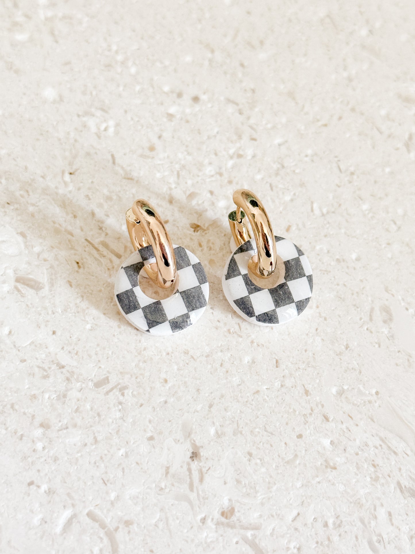 B&W Checkered Charm