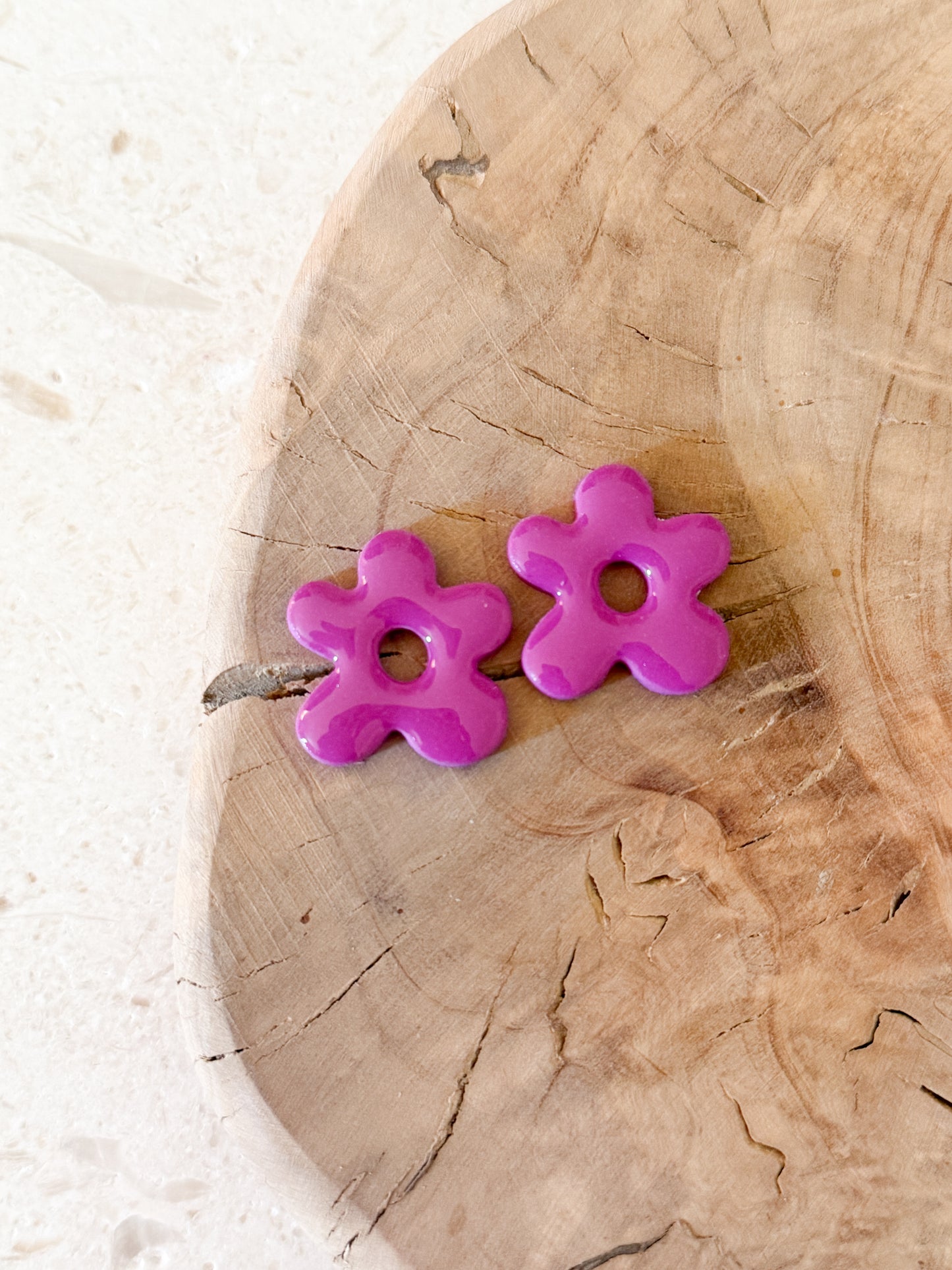 Abstract Flower Charm