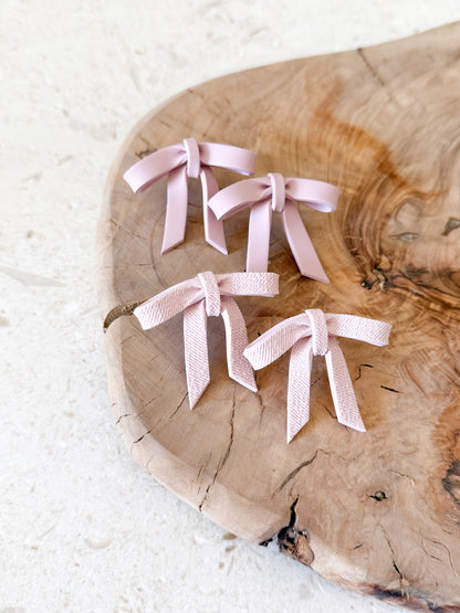 Draped Bow Studs