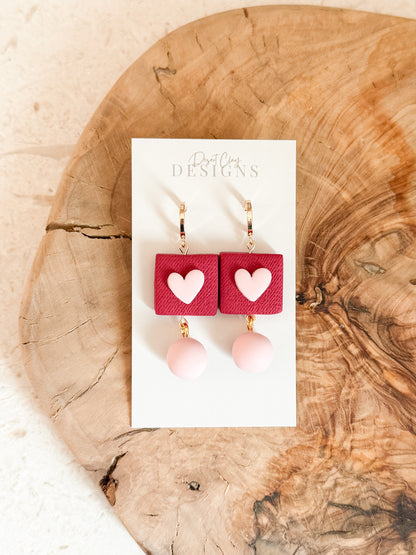 The Sweetheart Drop Dangles