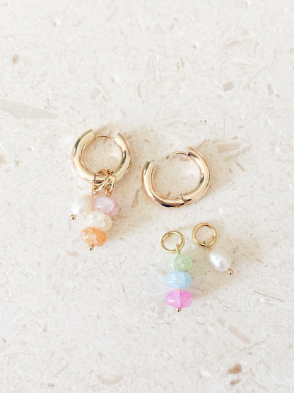 The Spring Gemstone Charms