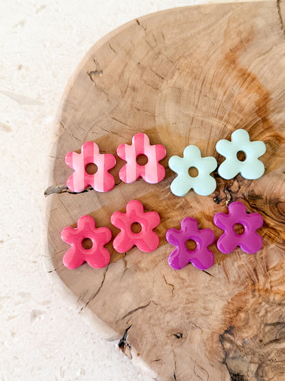 Abstract Flower Charm