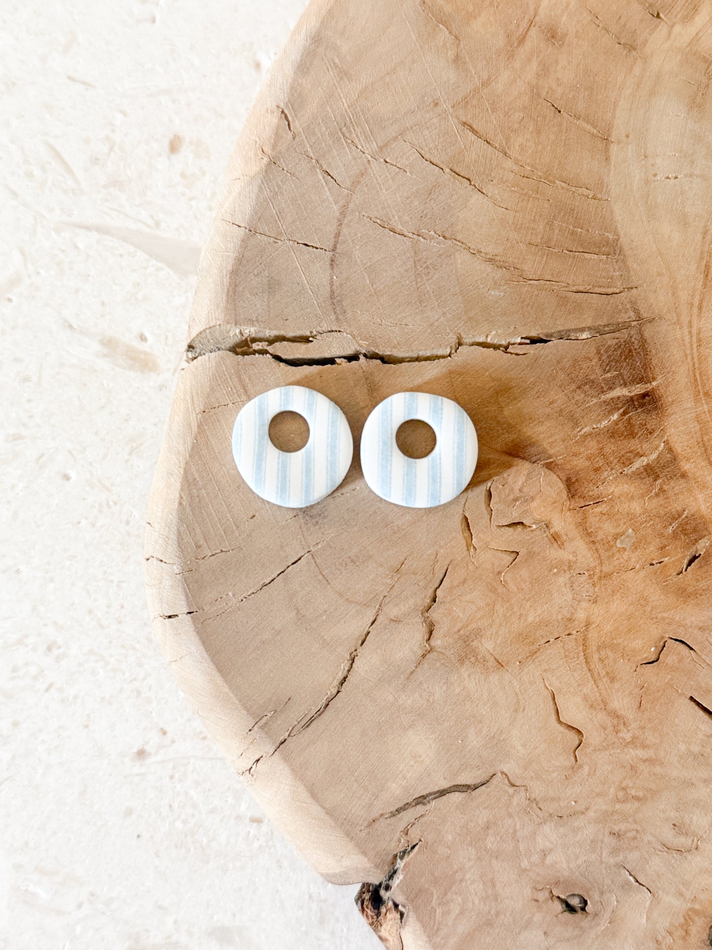 Organic Mini Charm - Something Blue