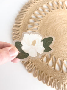 Magnolia Flower Sticker