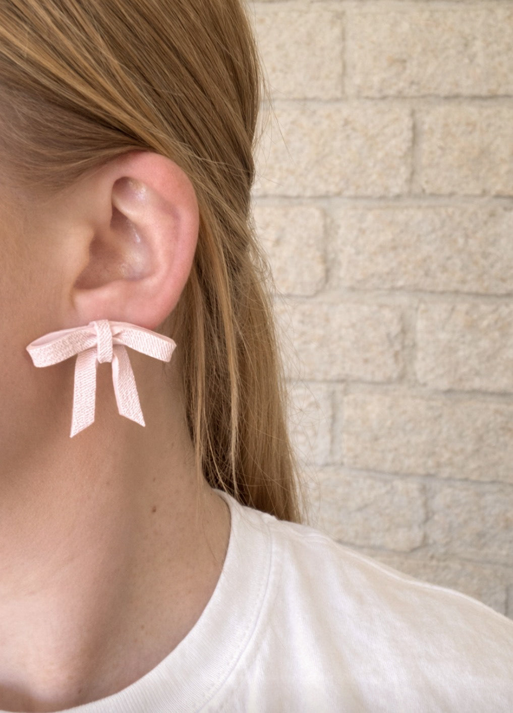 Draped Bow Studs