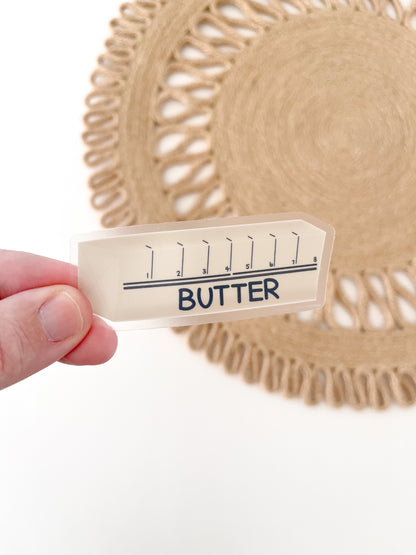 Butter Sticker