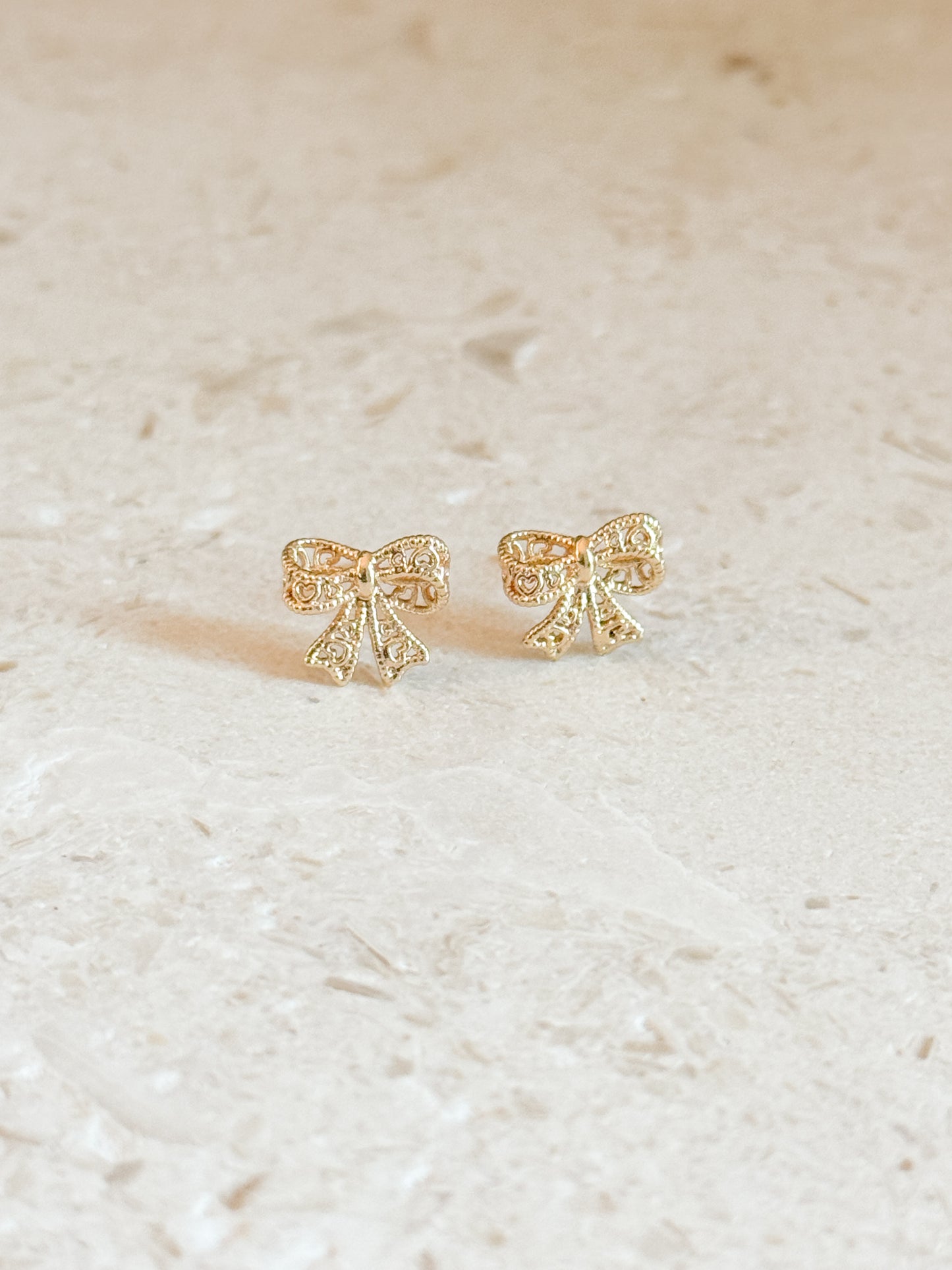 Valentine’s Day Bow Studs