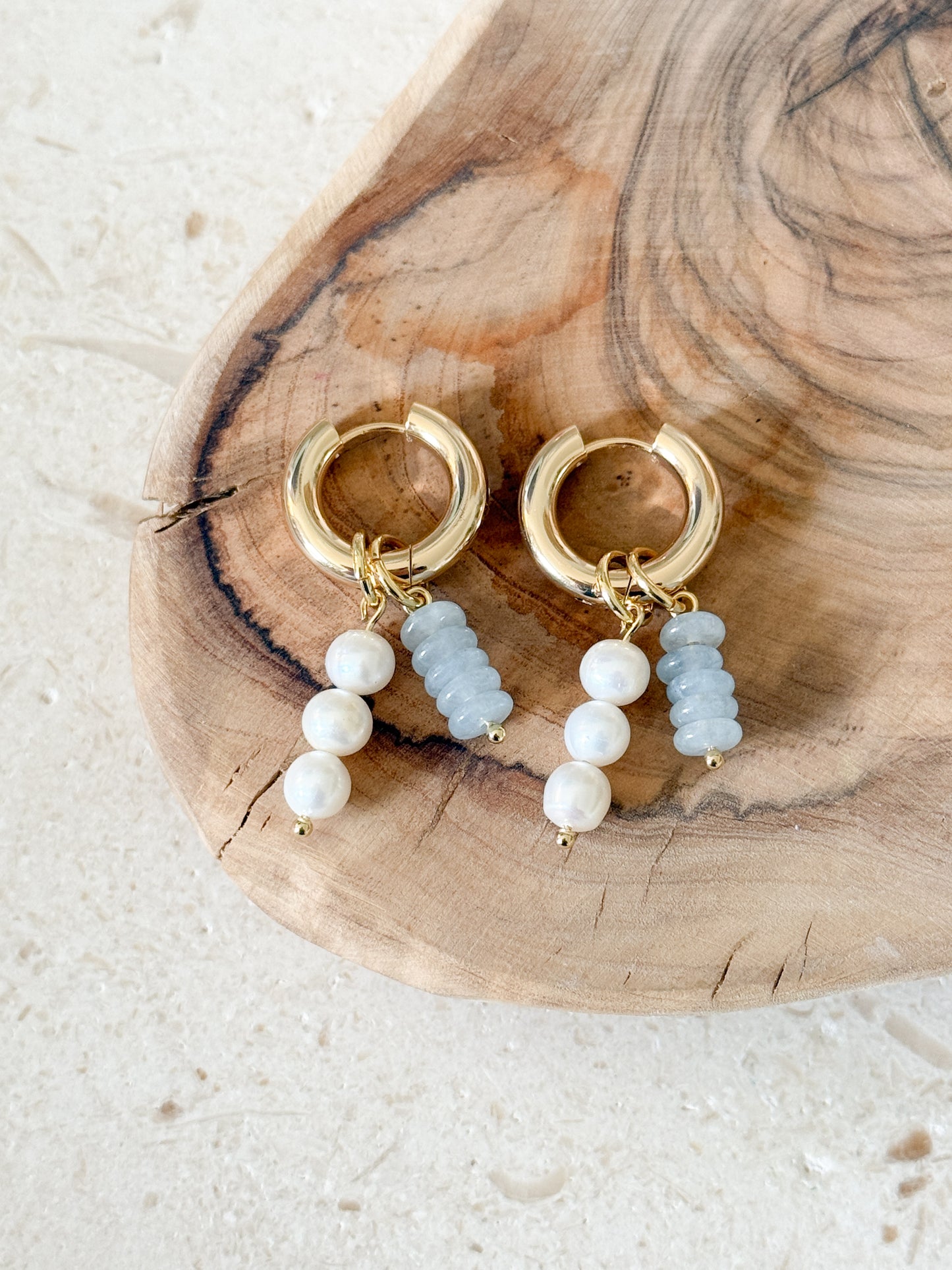 Trio Pearl Charms