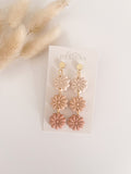 Ombré Flower Dangled