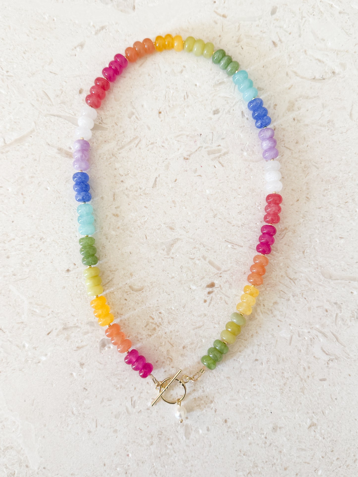 Summer Fun Gemstone Necklace