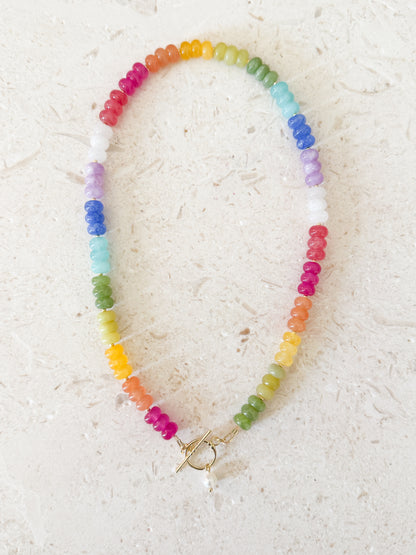 Summer Fun Gemstone Necklace