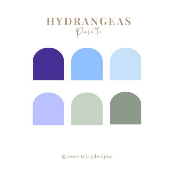 Hydrangeas Palette