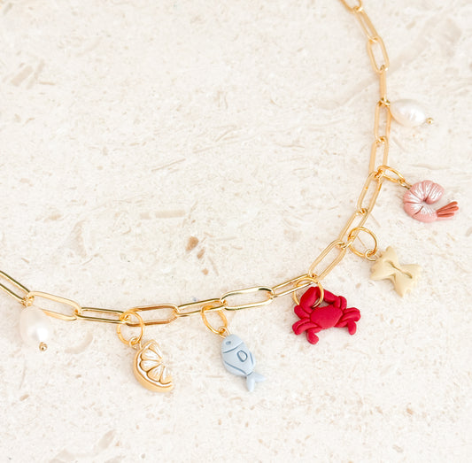 Charmed Necklace - Coastal Vibes