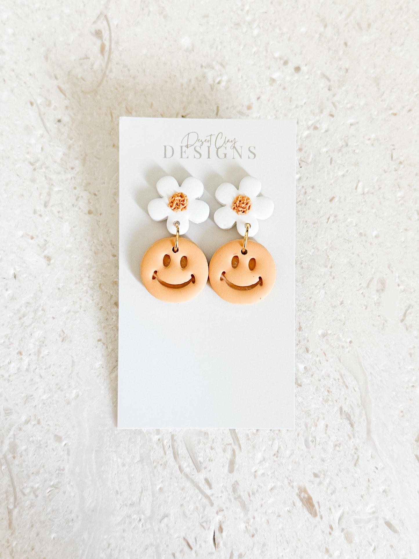 Smiley & Daisy Dangles