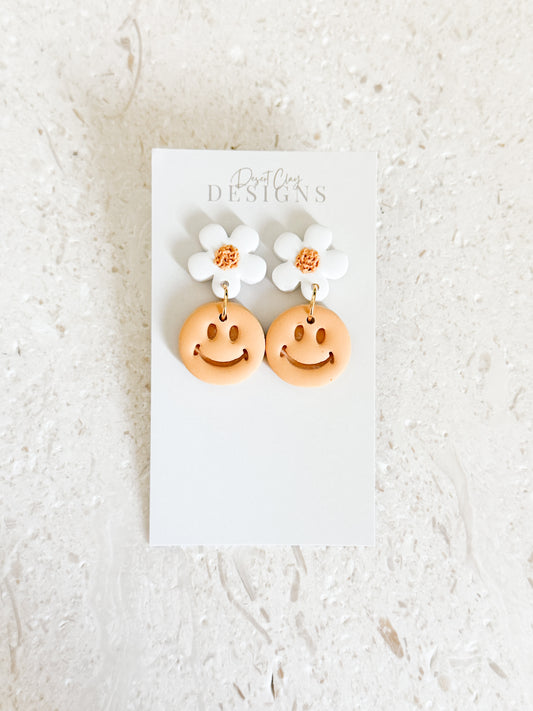 Smiley & Daisy Dangles