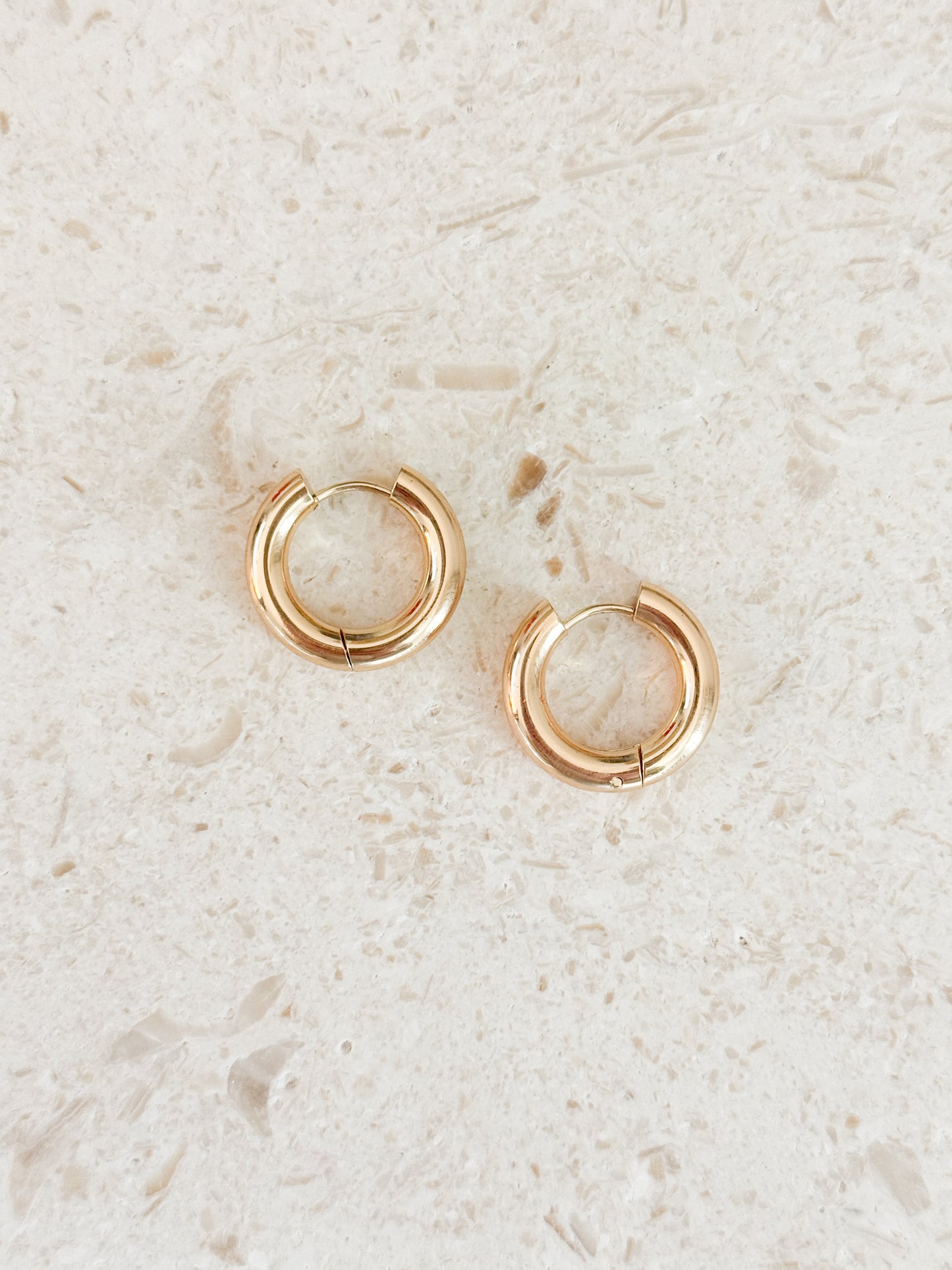 The Classic Gold Hoop