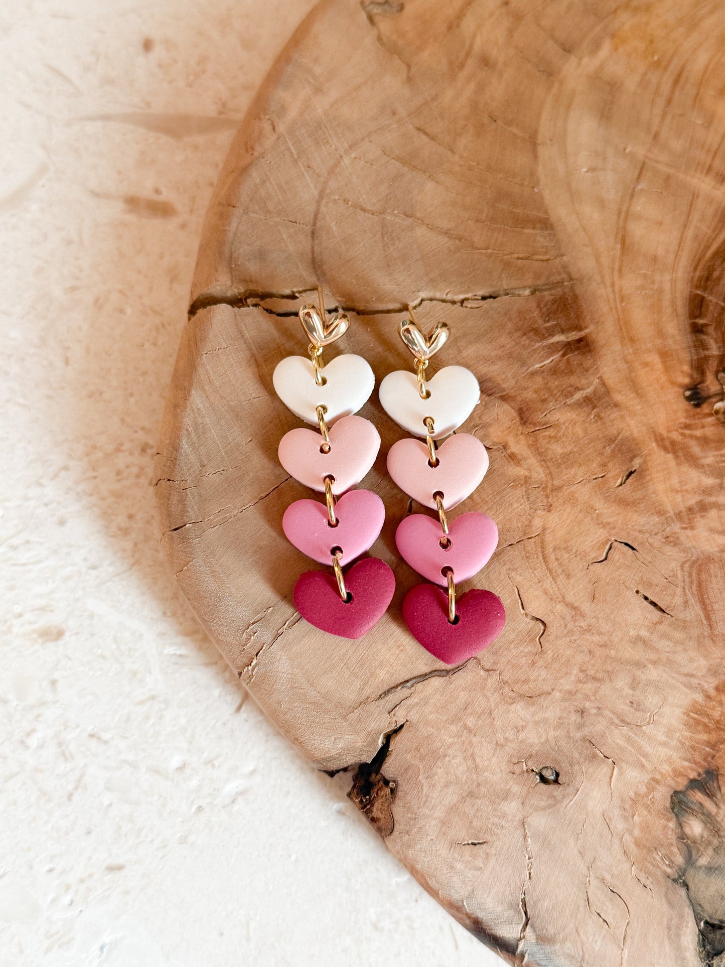 Ombré Heart Dangles