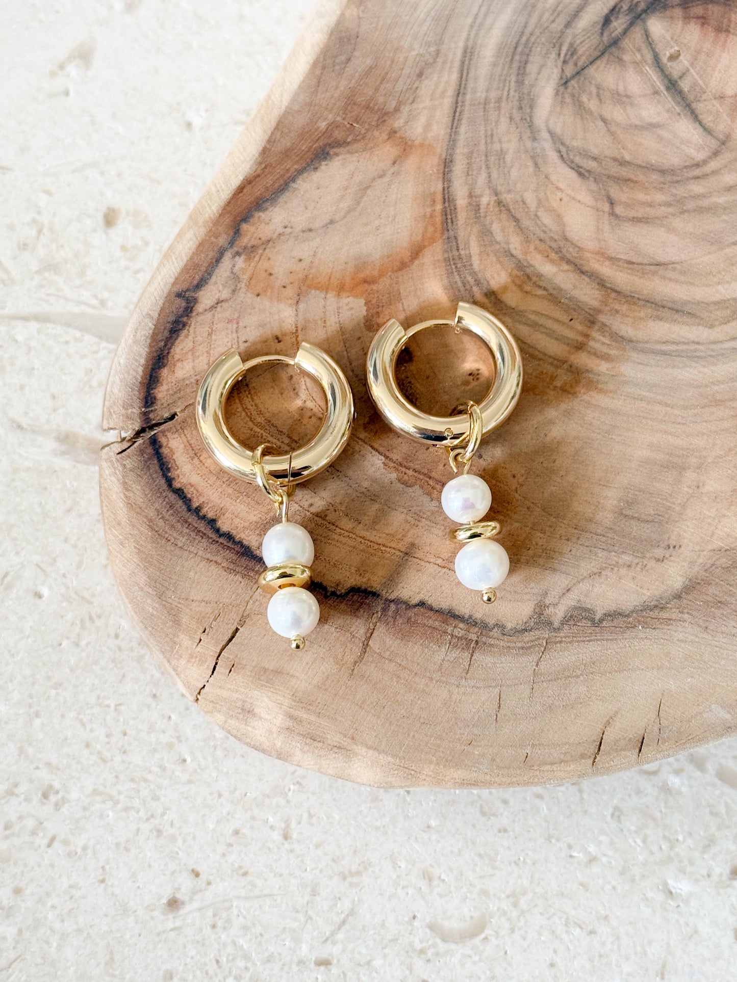 Pearl Stack Charms