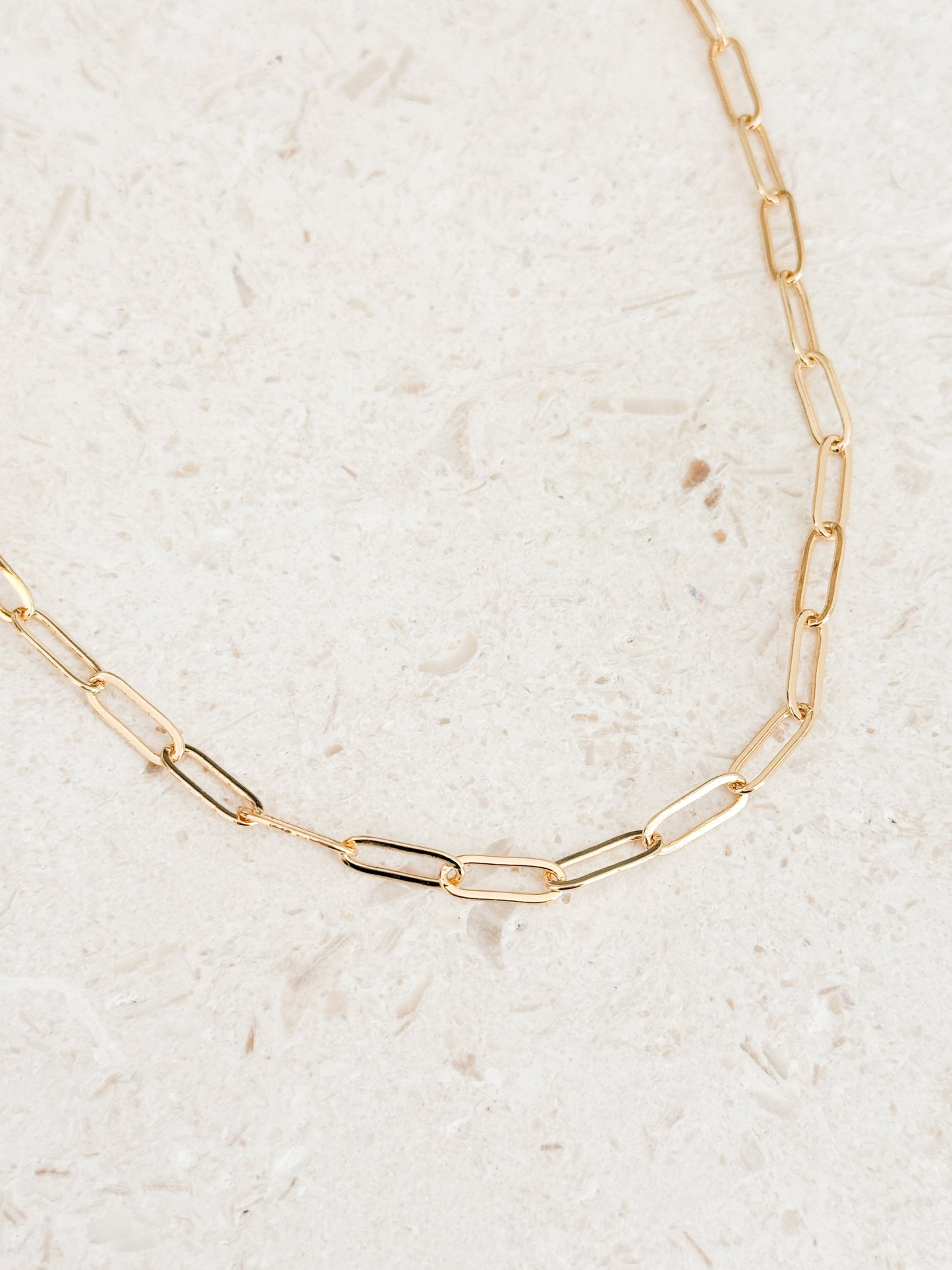 Paperclip Chain Necklace