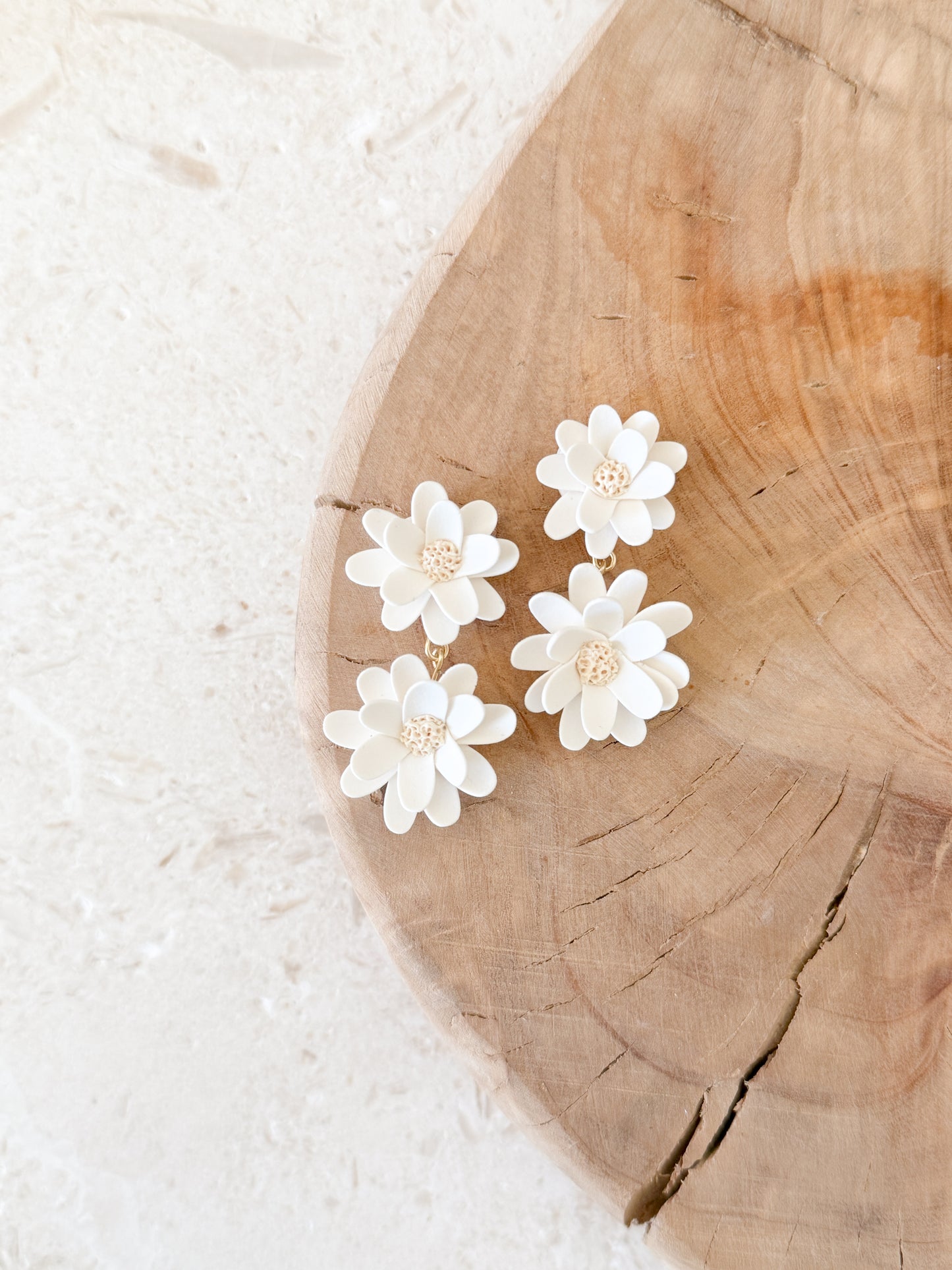 Tiered Daisy Dangles