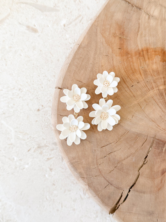 Tiered Daisy Dangles