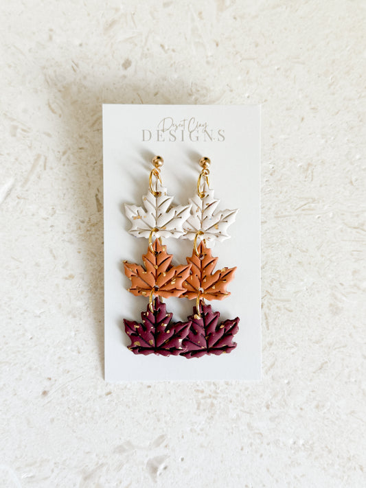 Trio Autumn Leaves