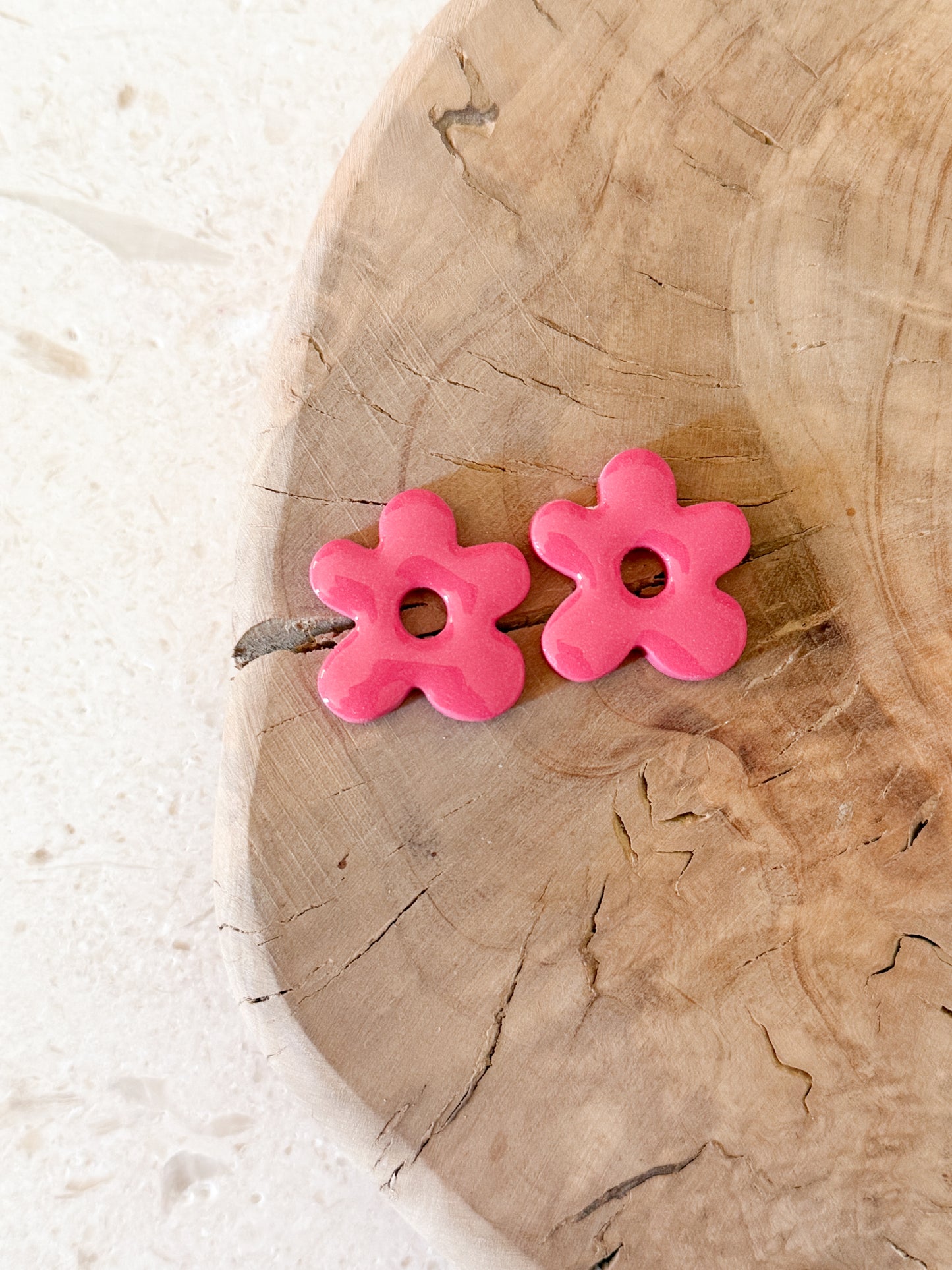 Abstract Flower Charm