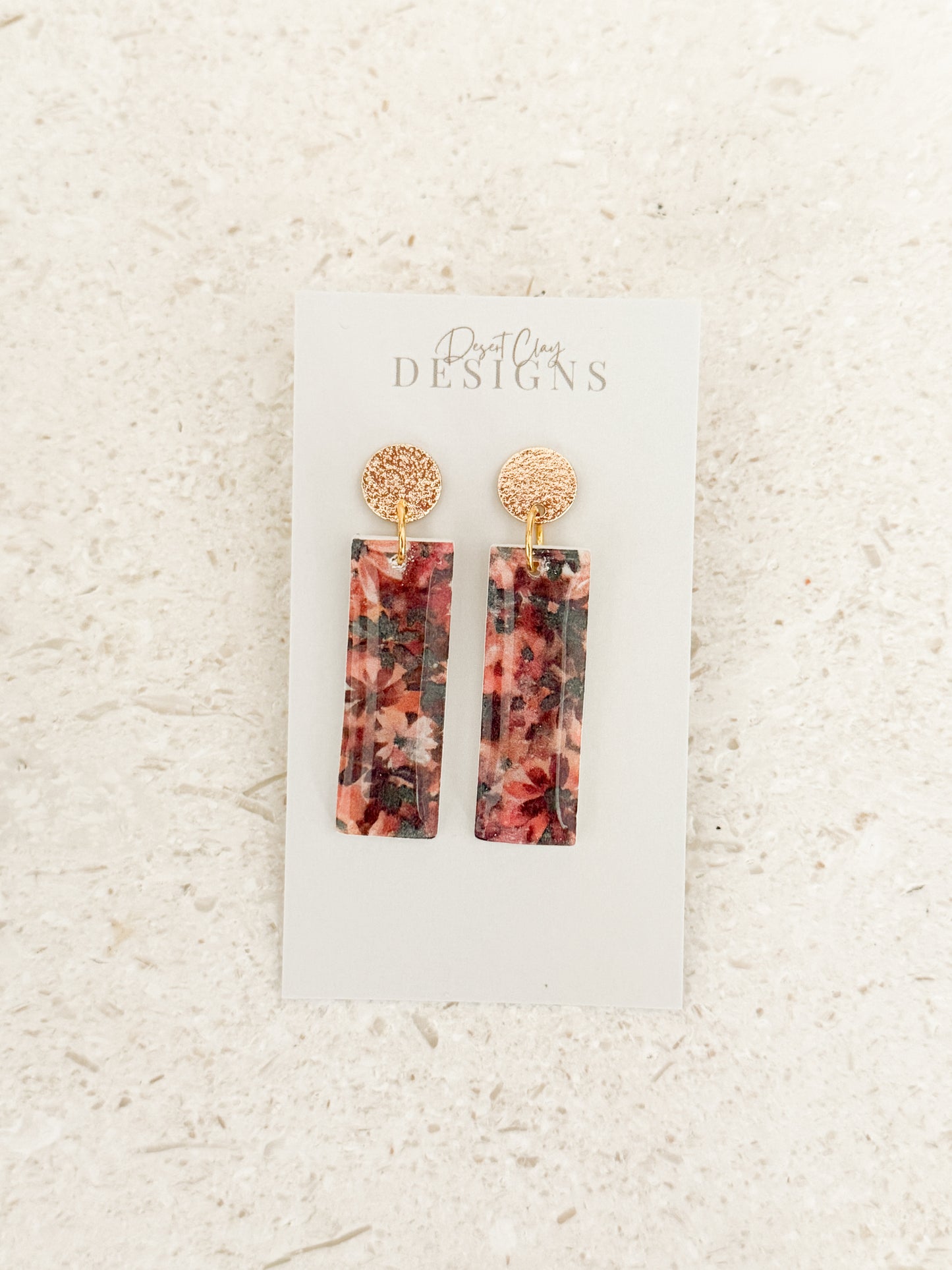 Allie Dangles - Deep Florals