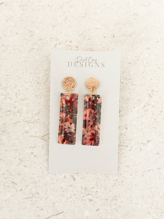 Allie Dangles - Deep Florals