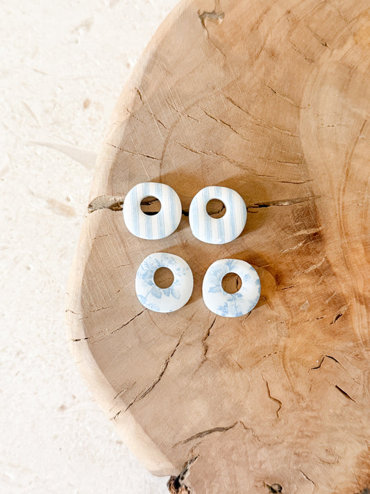 Organic Mini Charm - Something Blue