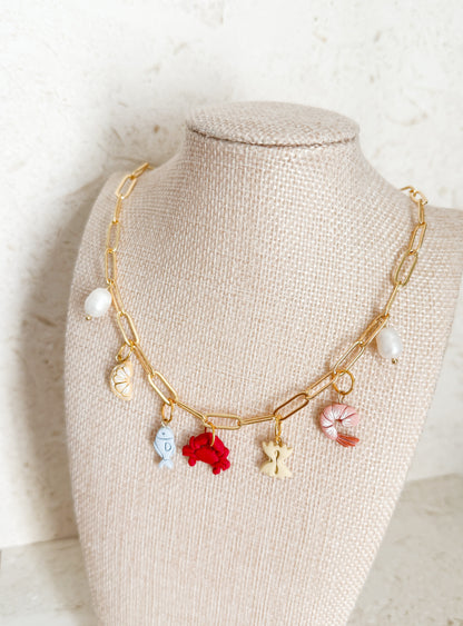Charmed Necklace - Coastal Vibes