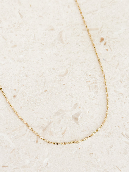 Twist Chained Necklace